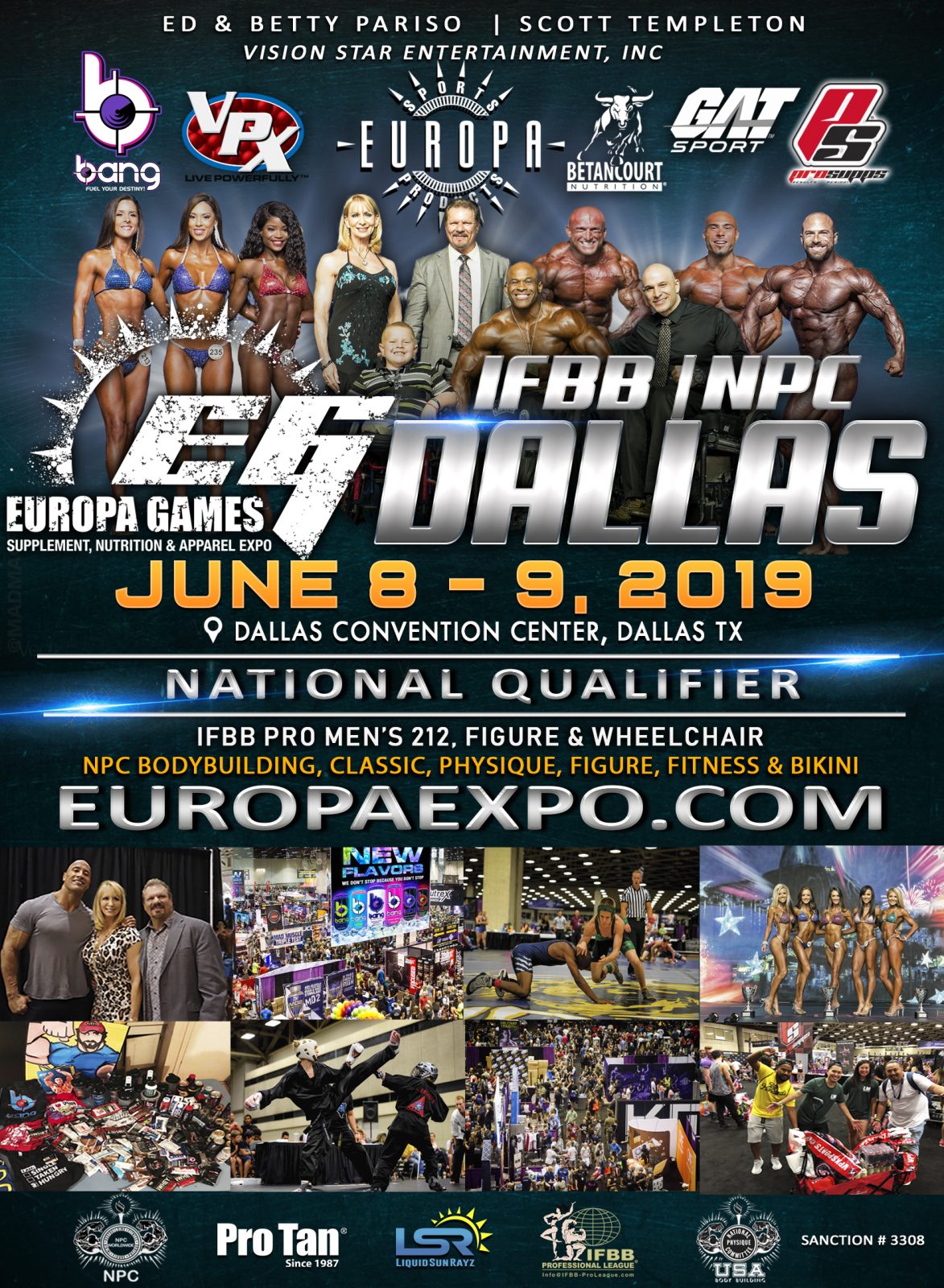 IFBB / NPC Europa Games Expo | Texas National Physique ...