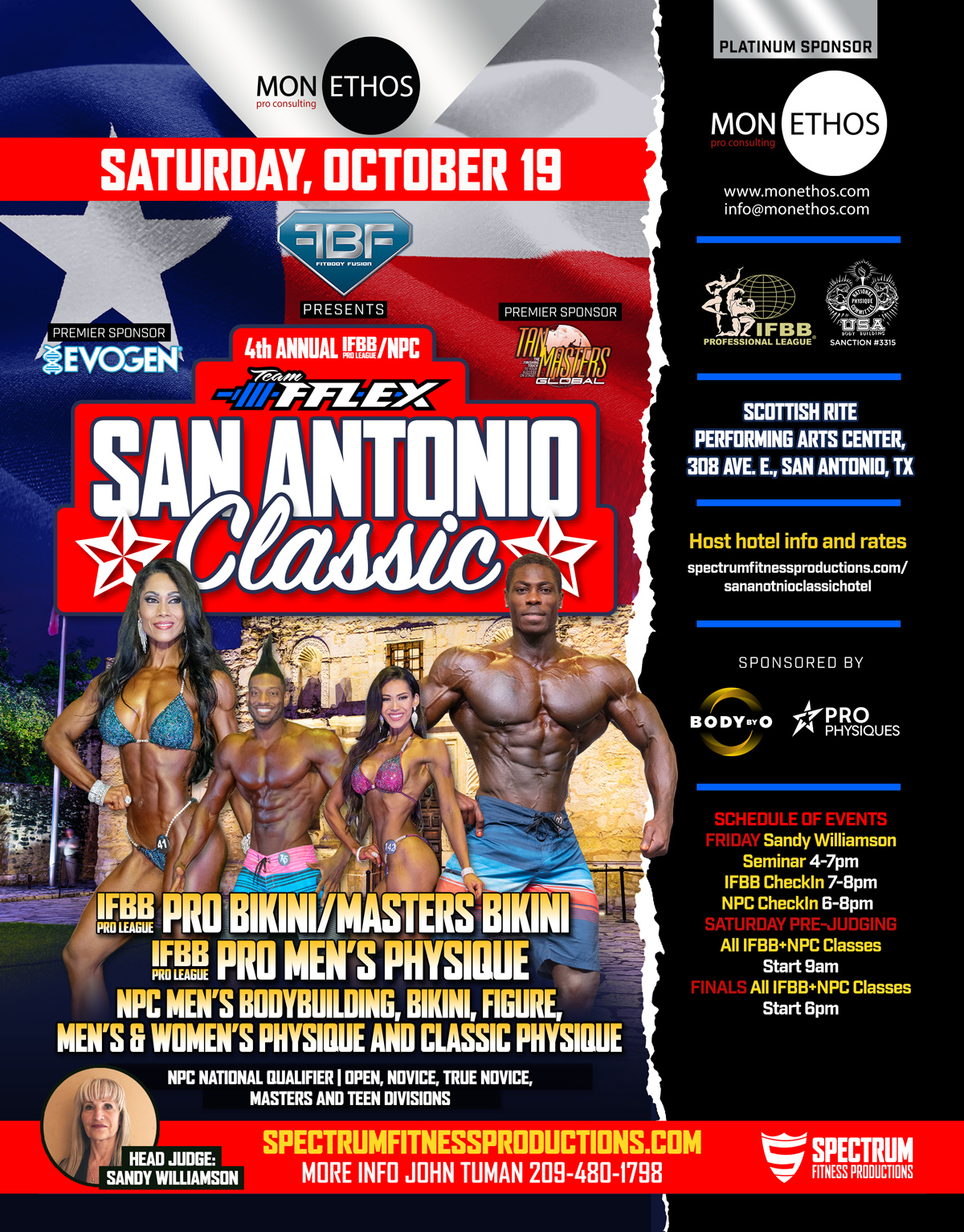 2019 San Antonio Texas Bodybuilding Contests