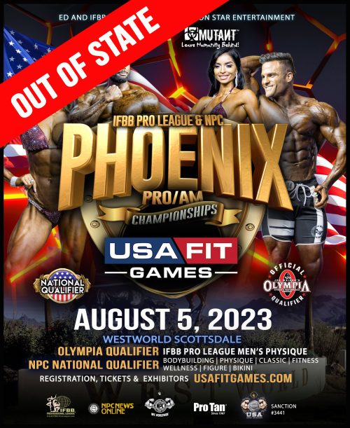 2023 Phoenix ProAm – out of state | Texas Bodybuilding Contests