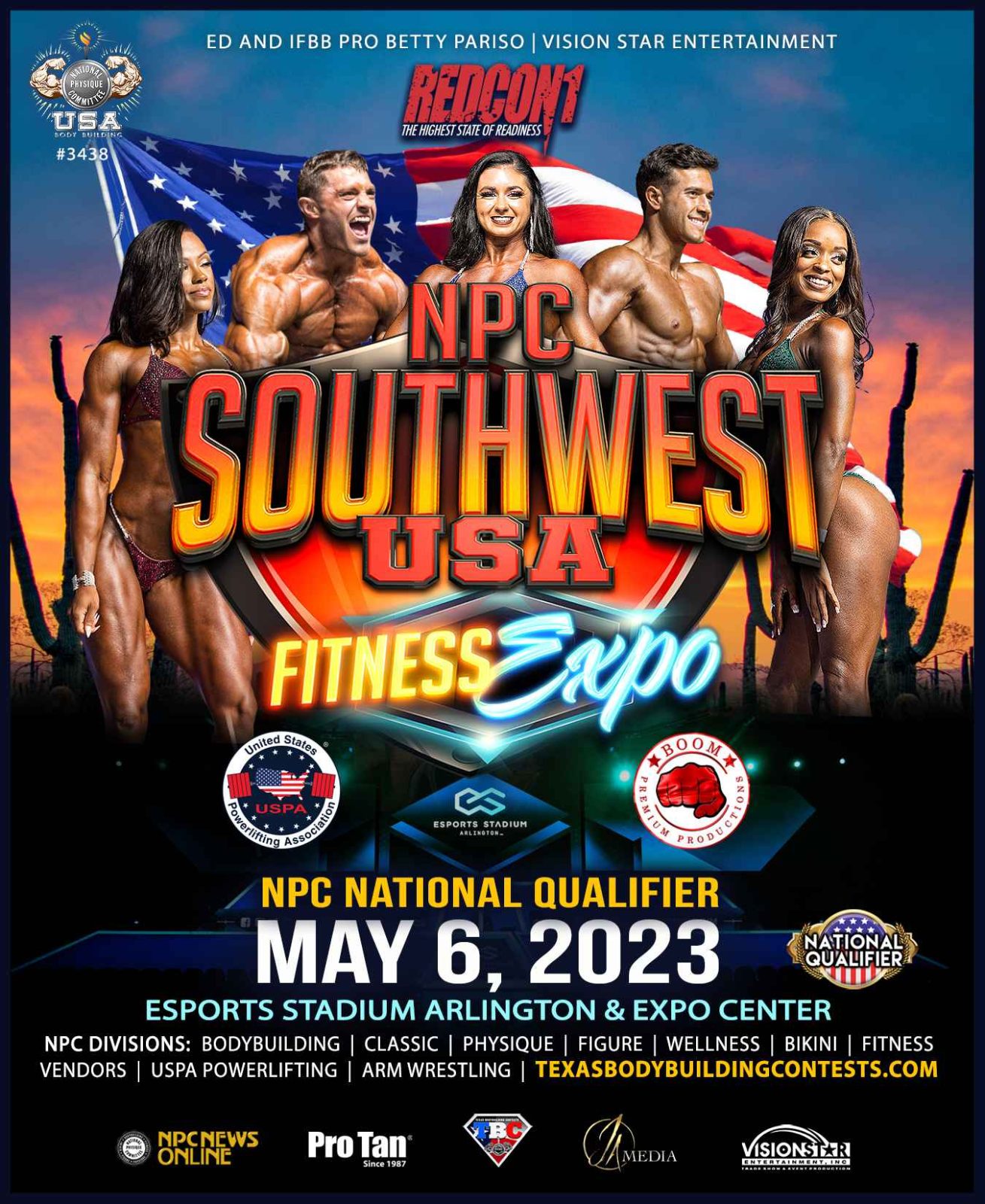 NPC Southwest USA Fit Expo Texas Bodybuilding Contests